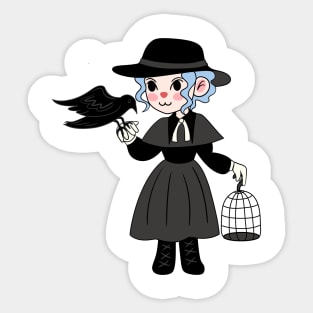 Raven Witch Sticker